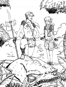 Picture of Eris and Milly.