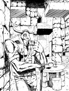 Picture Chip, the Blue-Blooded Beast.