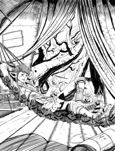 Picture of Zerra, the Solitary Shifter