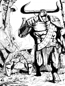 Picture of Ox, the Warmhearted Warrior.