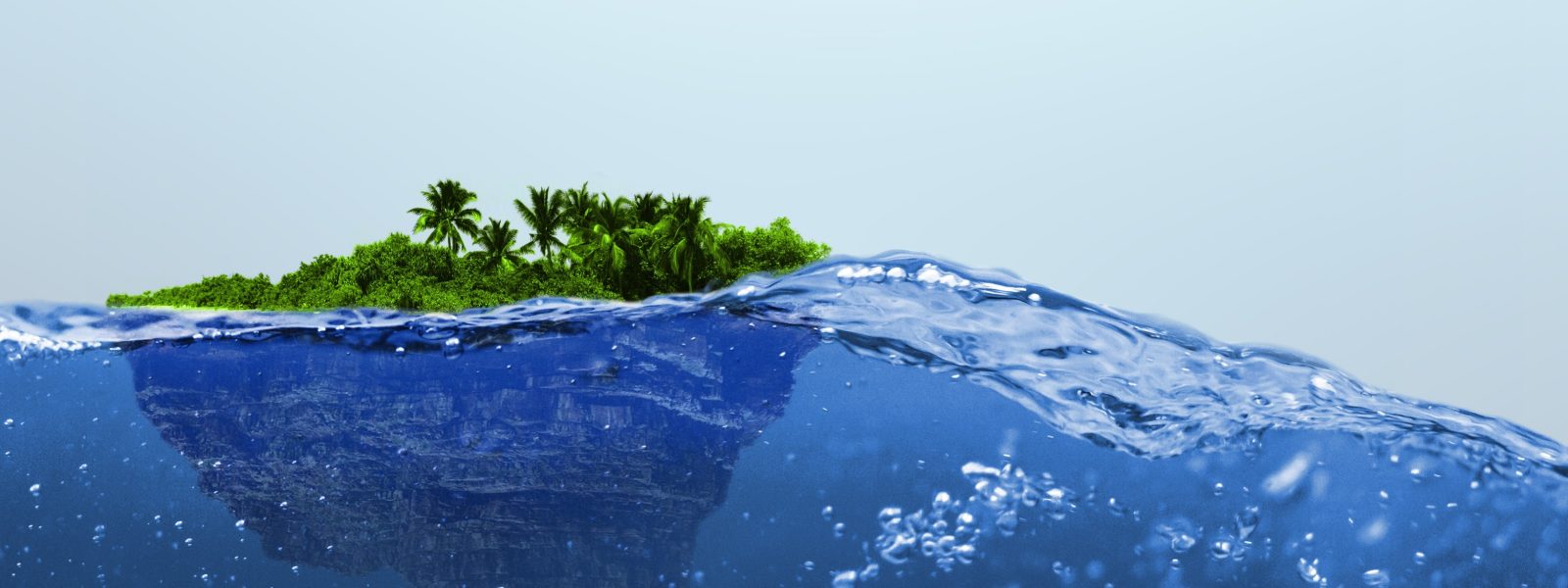 drowning island