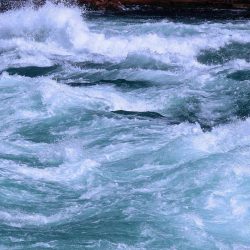 raging river