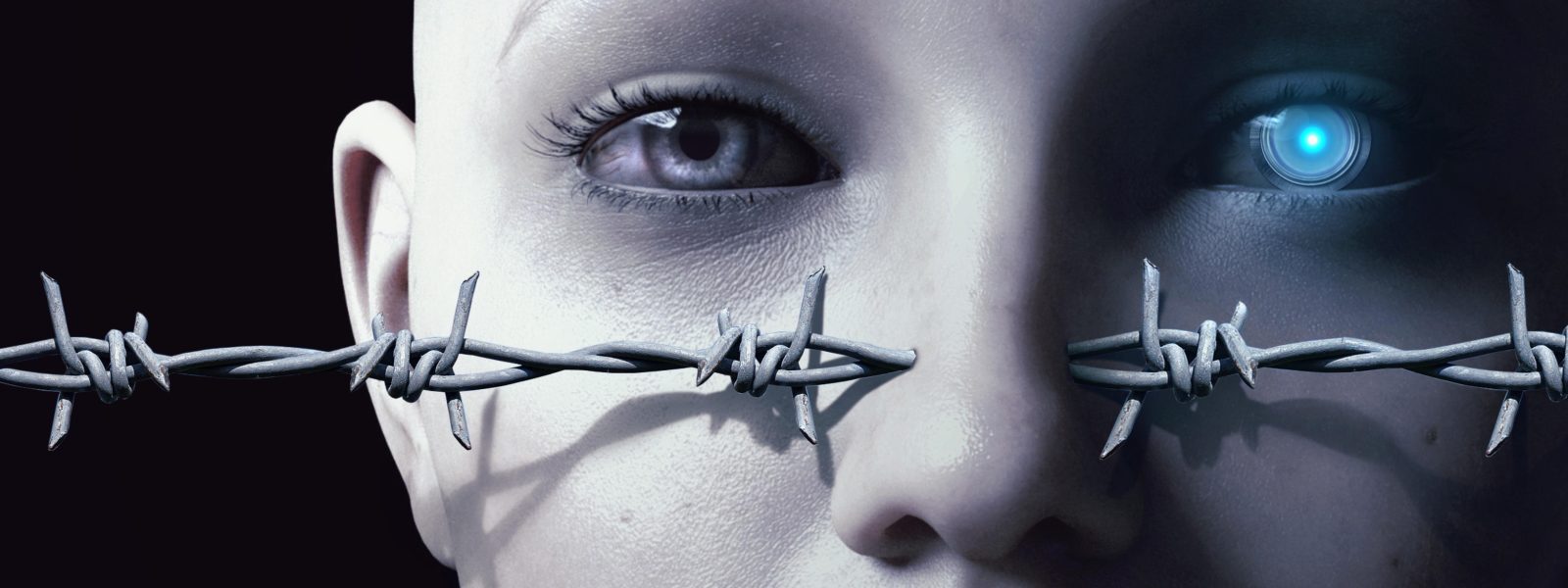 suffering cyborg