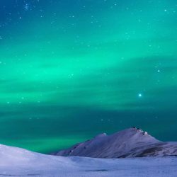 image of aurora in the arctic