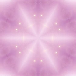 decorative image of a pink abstract hexagon