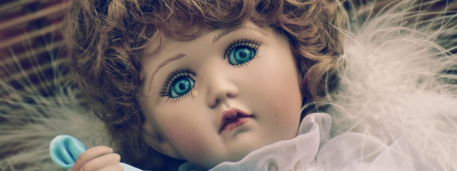 creepy vintage doll