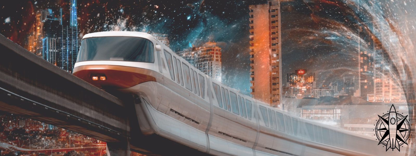 futuristic train
