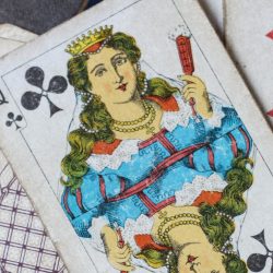 old playing cards