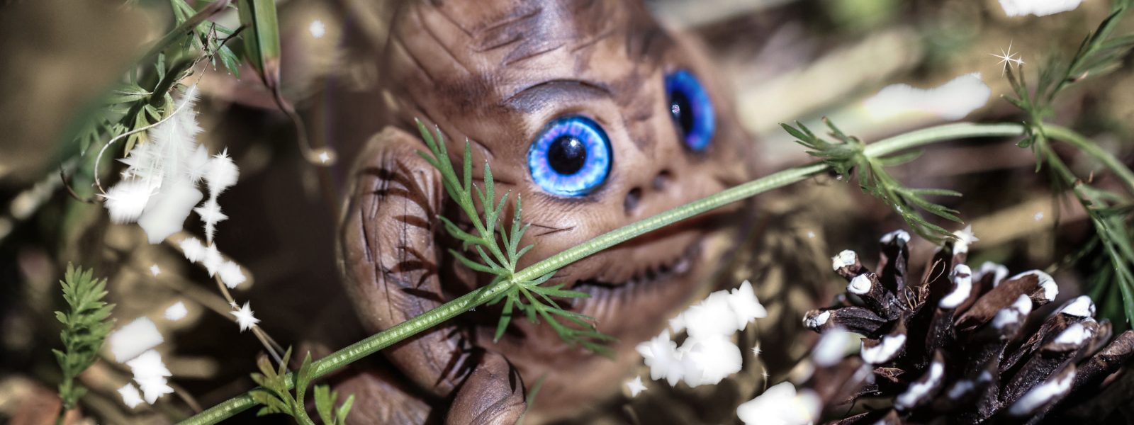 creepy christmas decoration