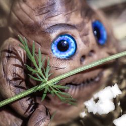 creepy christmas decoration